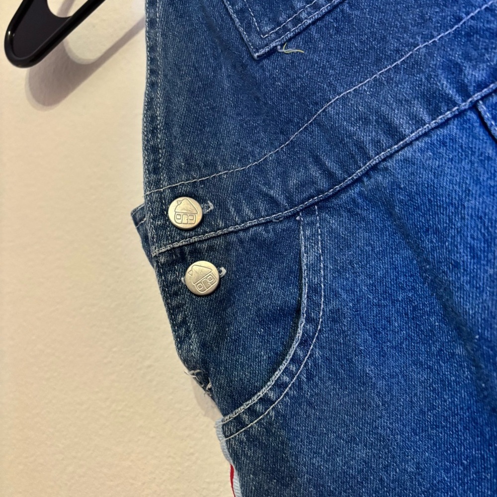 Vintage 2001 Blue’s Clues Denim Shortalls Kids 4T - Picture 3 of 8